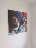 Jimmy Hendrix Leinwand Original 70er 60er Woodstock Pop Art Bild Nordrhein-Westfalen - Olpe Vorschau