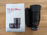 Samyang MF 135mm T2,2 F 2,0 Video DSLR Sony FE Saarbrücken-Mitte - Malstatt Vorschau