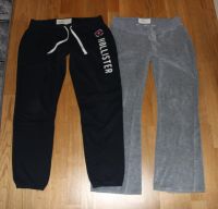 2 Jogginghosen Hollister Gr L 40 Dunkel Blau & Grau Nicki Hose Stuttgart - Zuffenhausen Vorschau