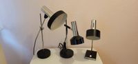 3x Vintage Tischlampe Schreibtischlampe Chrom 70er Space Age Nordrhein-Westfalen - Bad Salzuflen Vorschau