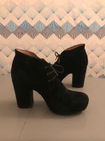 Wild leather platform ankle boots / Wildleder Stiefeletten Friedrichshain-Kreuzberg - Kreuzberg Vorschau