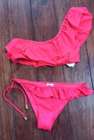 H&M Bikini pink neon one shoulder Rüschen Gr.34/36 Sachsen - Neugersdorf Vorschau