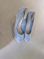 Schuhe  mit Keilabsatz  Marco Tozzi Größe 38 blau Thüringen - Arnstadt Vorschau