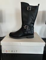 Esprit Stiefel Gr.36 Neu schwarz gefüttert Nordrhein-Westfalen - Wiehl Vorschau
