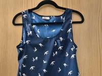 Sommer Top / Dunkelblau / Schwalben / Vogel Print / Only Bayern - Neutraubling Vorschau