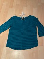 Esprit Sommer-Pulli, Gr S, grün gestreift, pfiffige Schleife hint Nordrhein-Westfalen - Odenthal Vorschau