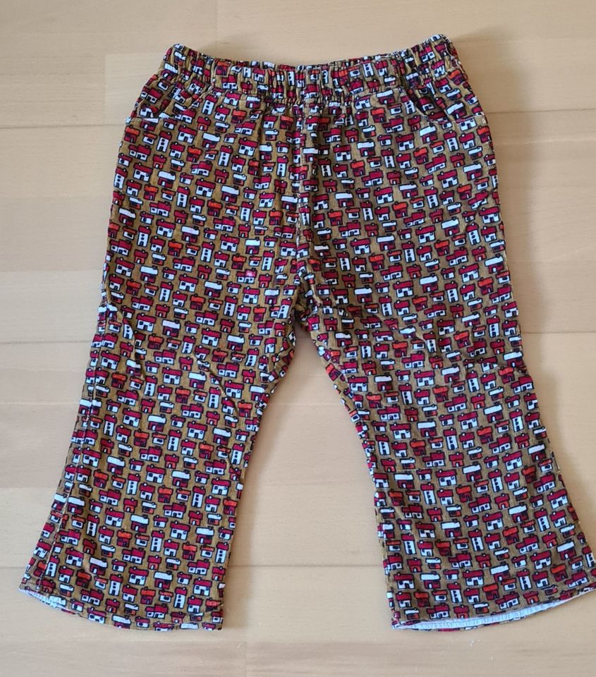 Topolino Cordhose, Schlupfhose, Größe 92 in Bad Vilbel