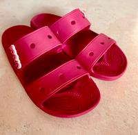 Crocs Sandalen Schuhe Jibitz Gr 39/40 Urlaub pink Bayern - Traunstein Vorschau