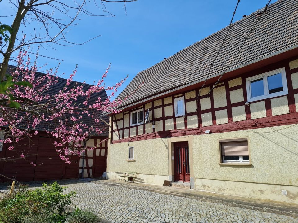 Bauerhof - Vierseitenhof- Altenburger Land in Schmoelln