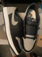 Nike Air Jordan 1 low OG Black Grey 45 schwarz grau West - Nied Vorschau