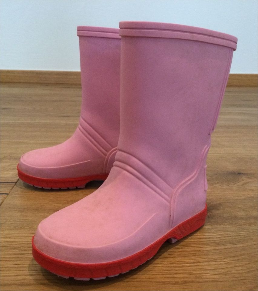 Gummistiefel / Stiefel, Farbe rosa, Größe 22 in Oberkirch