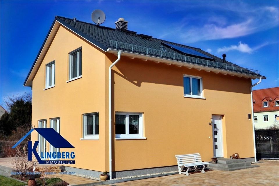 Zur Vermietung - Niedrigenergiehaus für die ganze Familie mit vielen Extras in Tröglitz! in Elsteraue