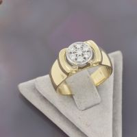 WERT 1490 € BRILLANT RING CA. 0,25 CT 14K GELBGOLD vxlt K77614 Essen - Altenessen Vorschau