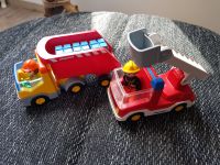 2 Fahrzeuge, Spielzeug von Playmobil - Feuerwehr und Laster Thüringen - Bürgel Vorschau