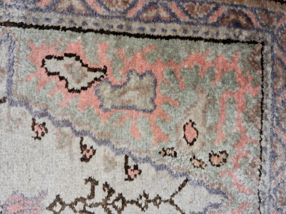 Teppich Schurwolle Geknüpft Orient Persisch Teppich Handgeknüpft in Oetzen