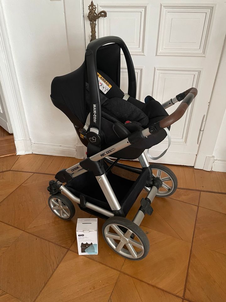 Maxi Cosi „Rock“ mit Adapter für ABC Kombi-Kinderwagen in Berlin