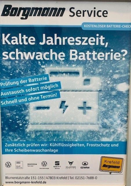 VW Batterie-Check *Borgmann*