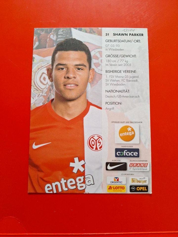 Shawn Parker FSV Mainz 05 in Meßstetten