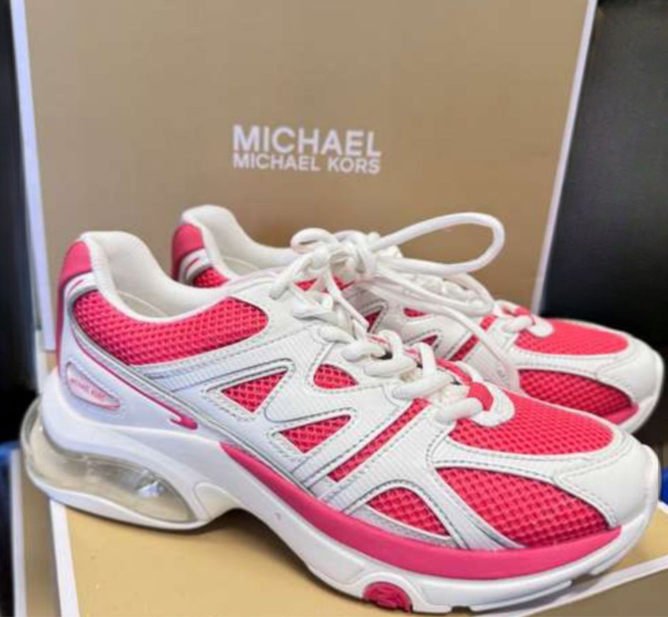 MK Michael Kors Sneaker Trainer Extreme Schuhe  Pink gr 36.5 Neu in Göppingen