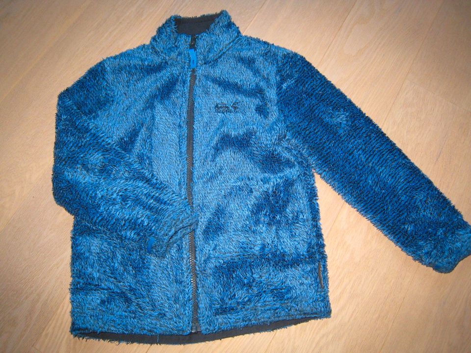 Fleece Jacke für Kinder – Größe 128 – Jack Wolfskin in Dachau