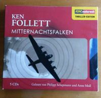 Mitternachtsfalken, Ken Follett, Hörbuch, 5 CD's, Schleswig-Holstein - Hütten  Vorschau