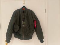 Bomberjacke Typ MA1, Größe M, Farbe oliv-grün, Piloten-Kostüm Freiburg im Breisgau - Umkirch Vorschau