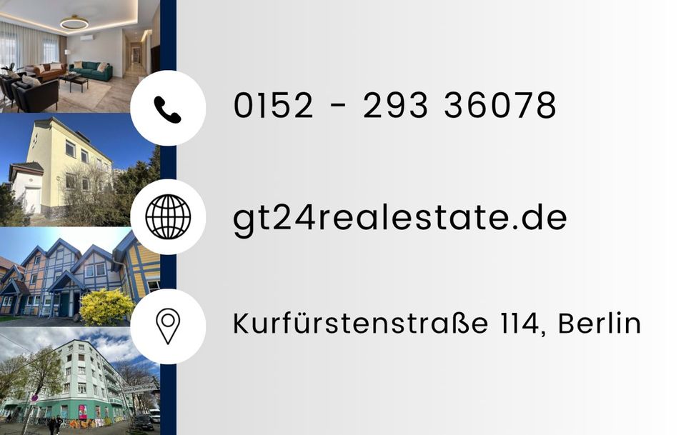 Suchen Sie eine Wohnung in Berlin? GT24 - Ihre Experten für die besten Angebote!  | Ищете квартиру в Берлине? GT24 - ваши проводники к лучшим предложениям! (Риэлторы в Берлине, Квартира) in Berlin