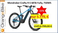 Pedelec Mondraker Crafty R - statt UVP 6.799.- € - E-MTB Fully, Bosch Perf. Line CX Gen4, 750 Wh, All Mountain, Trail, Fox „OrangeBikeConcept Karlsruhe E-Bike Elektro-Fahrrad“ 6285 Baden-Württemberg - Karlsruhe Vorschau