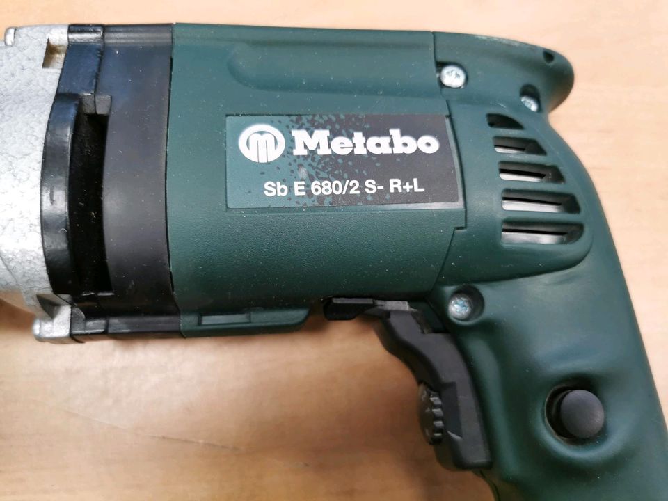 Metabo SB E 680/2 S- R+L Schlagbohrmaschine im Koffer in Berlin