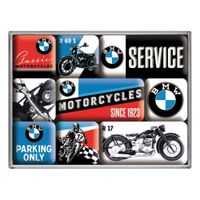 BMW Motorrad 9tlg. Pinnwand Kühlschrank Magnet-Set Logo Tacho Geschenkbox Hessen - Fulda Vorschau