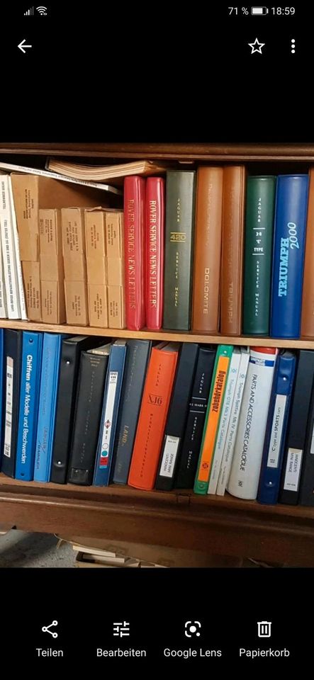 Prospekte Bücher Leitfaden Ordner Werkstatt Bücher itf in Thannhausen