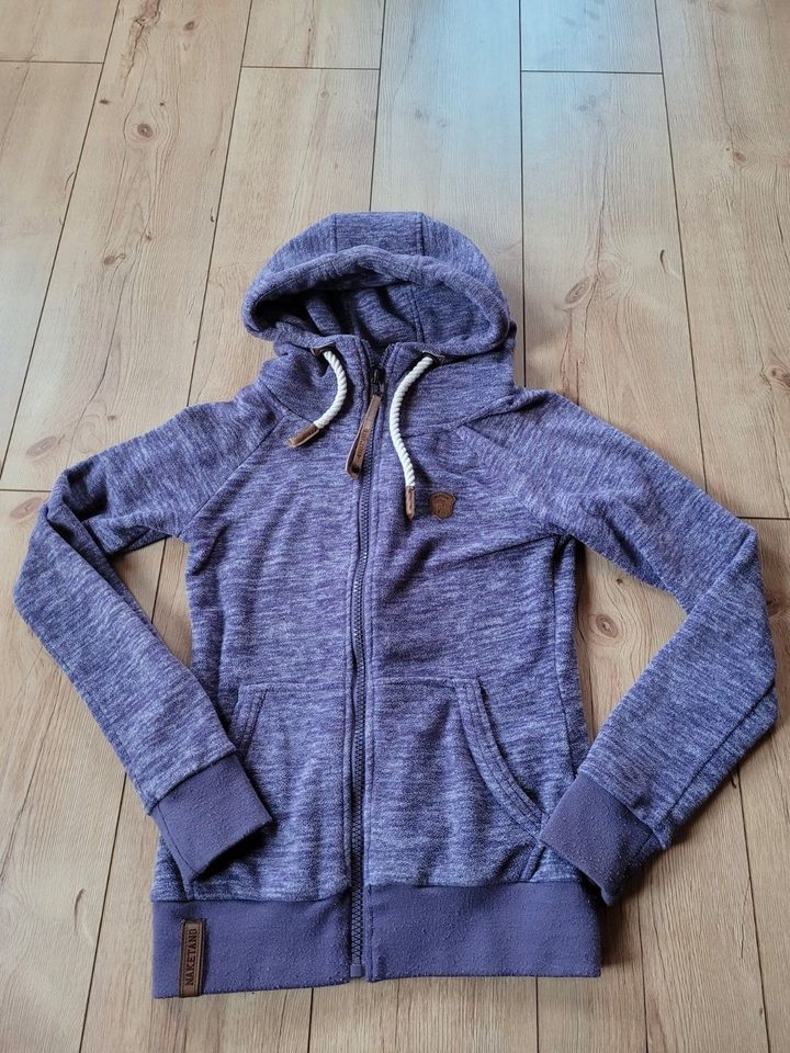 Naketano Fleece Jacke LILA Gr in Amöneburg