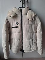 Winterjacke Damen Cord Gr. S creme beige Sachsen - Bannewitz Vorschau