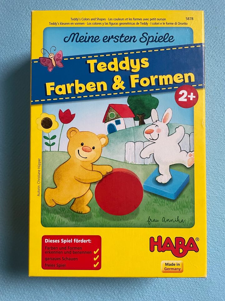 Kinderspiel Teddys Farben und Formen Haba in Landau-Queichheim