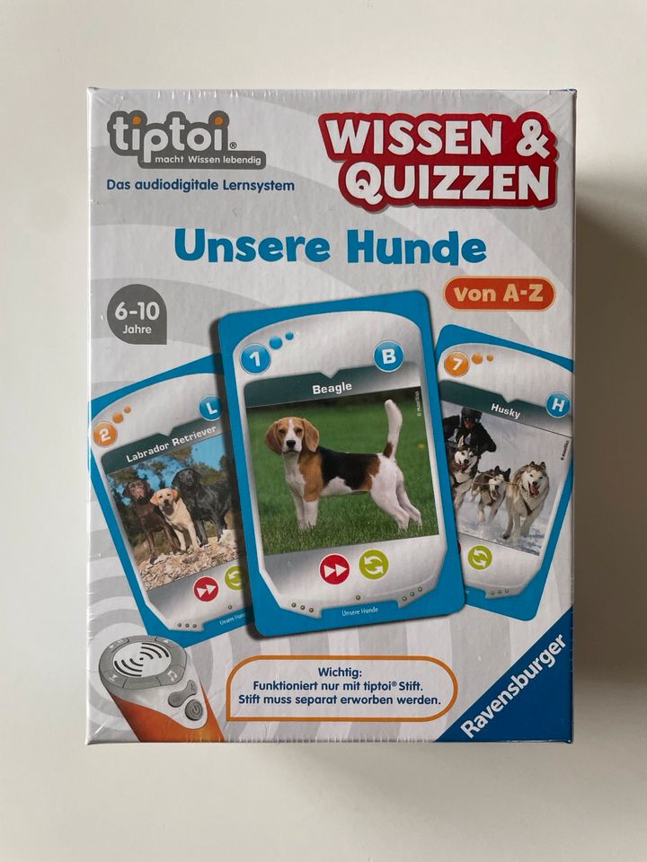 Neu! Tiptoi Wissen & Quizzen Hunde in Hannover