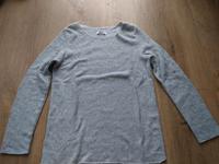 Pulli Pullover Zabaione grau Glitzer S M 36 Bayern - Augsburg Vorschau