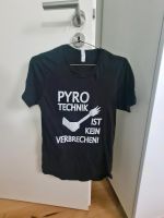 T Shirt Pyrotechnik ist kein Verbrechen Größe S Bengalo Bayern - Lenting Vorschau