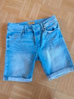 Jack & Jones Jeans Shorts Bermuda Gr. S 164 170 TOP Jungs blau Bayern - Klingenberg am Main Vorschau