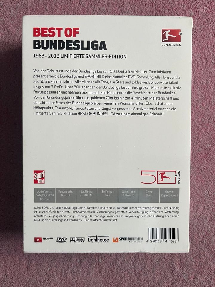 Best of Bundesliga 1963 - 2013 Limitierte Sammleredition NEU und in München