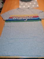 T-Shirt retro,  Wrangler, Regenbogen unisex, hellgrau Nordrhein-Westfalen - Lengerich Vorschau