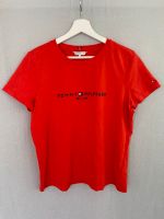 T-Shirt kurzarm Logo Stickerei Orange Tommy Hilfiger Bayern - Selb Vorschau