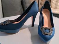 Damen Highheels 37 Blau Wie Neu Spanien Hessen - Ehringshausen Vorschau