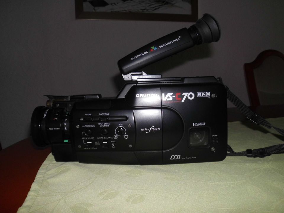 Videokamera VS-C70 Grundig zu Verkaufen VB in Bergedorf - Hamburg Allermöhe, Weitere Audio & Hifi Komponenten gebraucht kaufen