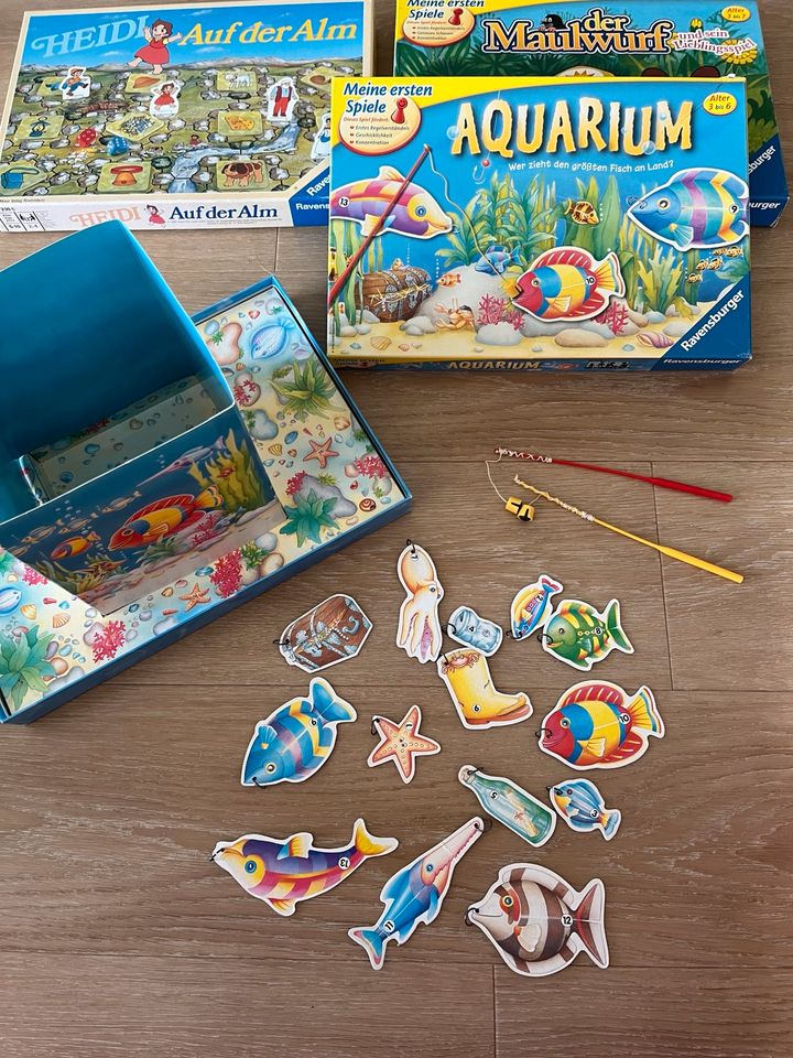 Aquarium und Der Maulwurf Ravensburger Spiele in Timmendorfer Strand 