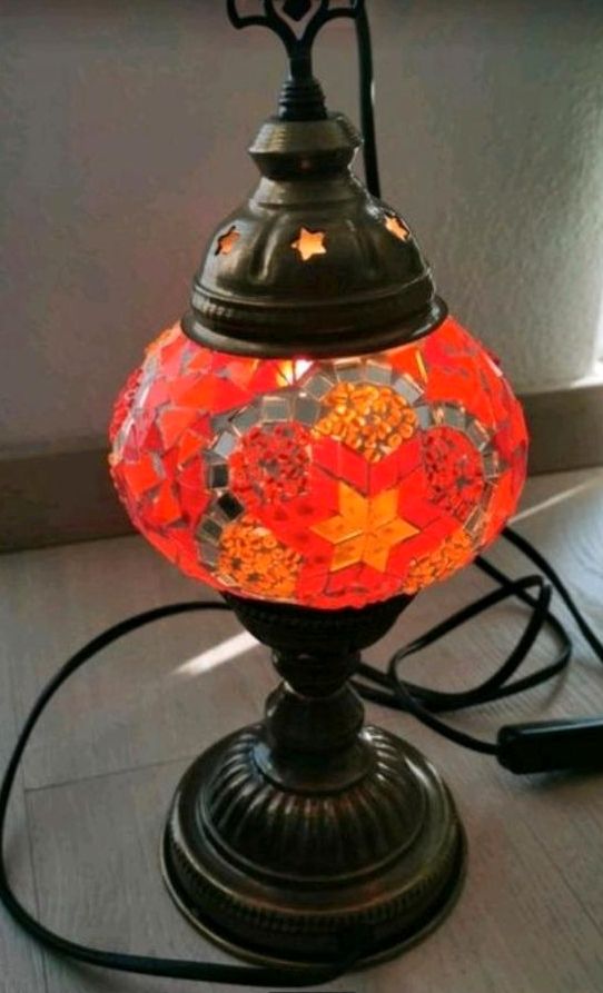 Lampe Stehlampe Tischlampe orientalisch in Augsburg