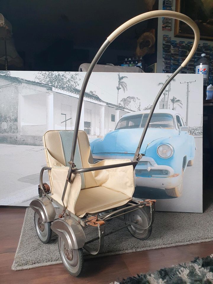 Puppenwagen Kinderwagen Buggy Retro Vintage 50er 50s in Hattingen