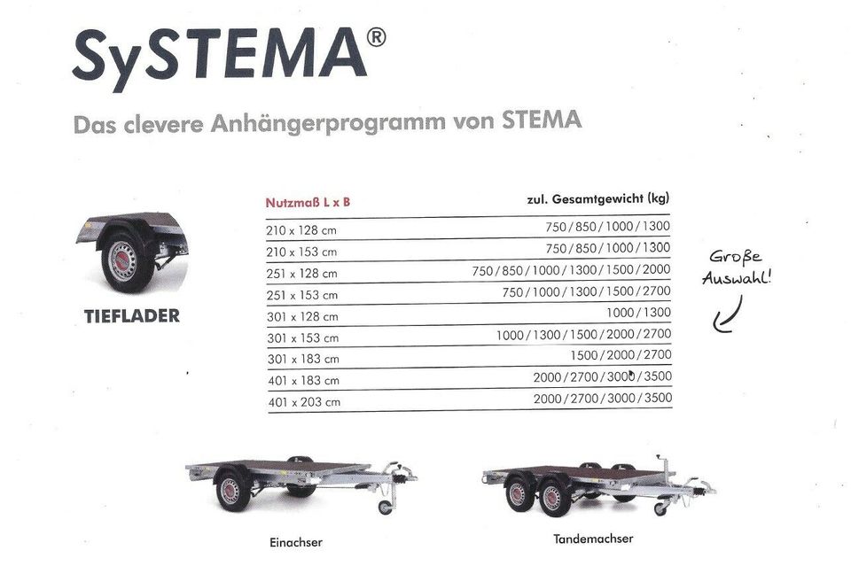 1300 kg PKW Sauna Anhänger Fahrgestell 301x153 mit 100 km/h in Berlin