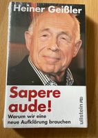 Heiner Geißler Buch neu Sapere aude Nordrhein-Westfalen - Radevormwald Vorschau