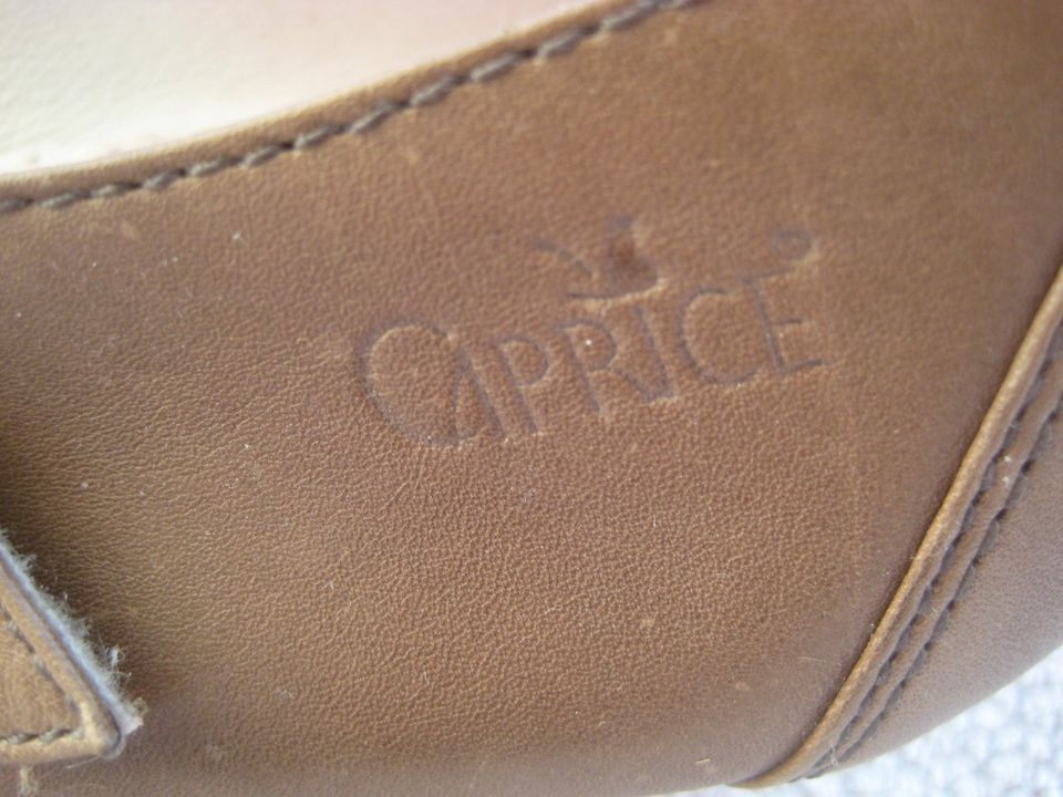 Caprice Sommer Pumps Riemchenschuhe echt Leder Gr. 38 in Berlin