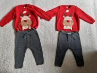 Weihnachtsoutfit Zwillinge Größe 80 C&A /Zwillingsoutfit Pullover Niedersachsen - Eime Vorschau